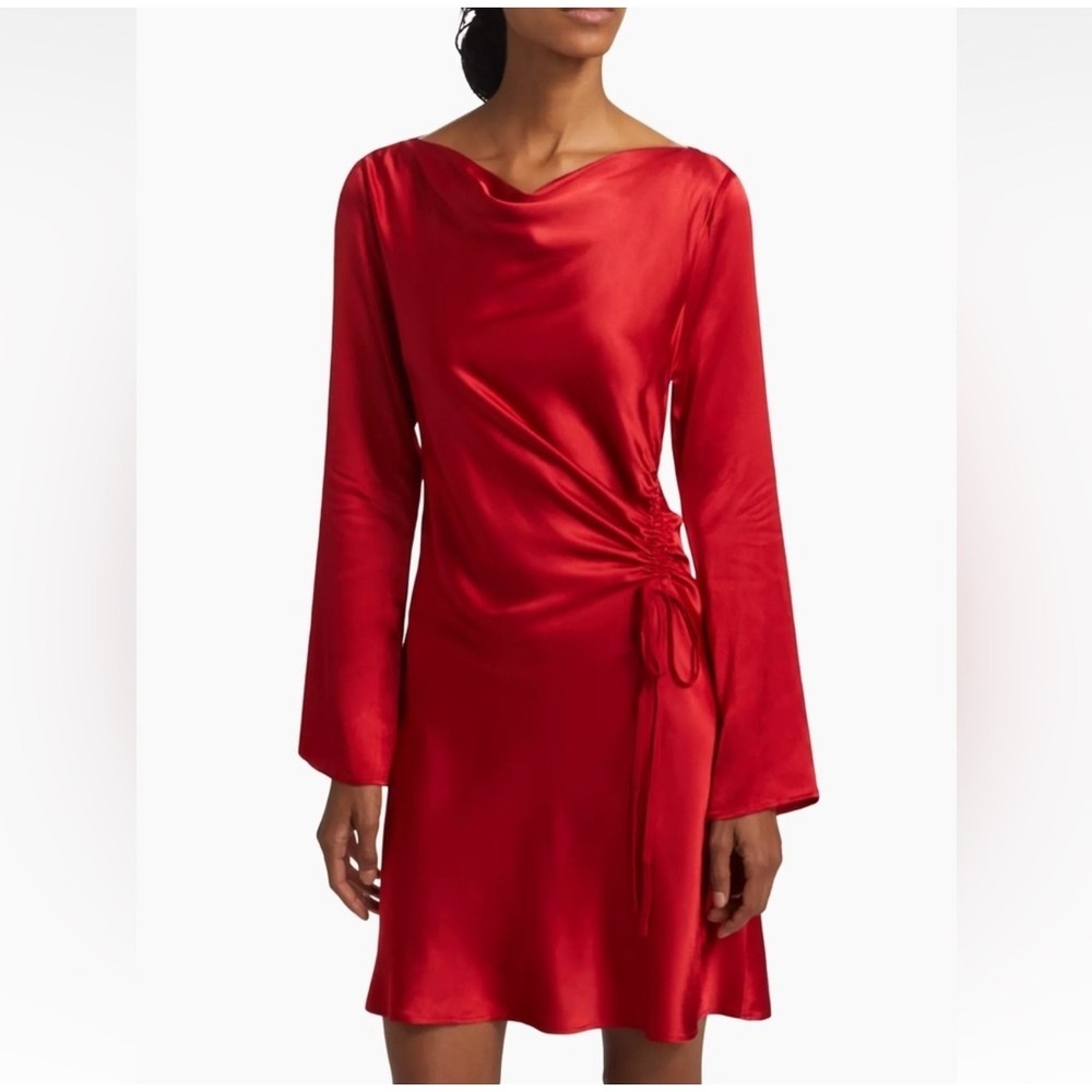 NWT Rails Alessandra Cowl Neck Mini Dress in Scarlett Sz XL $238
